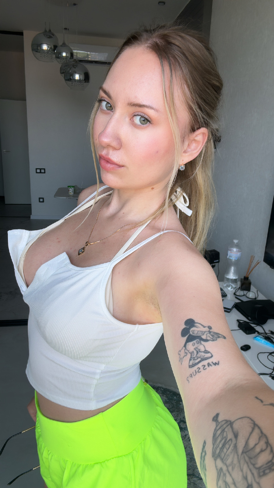 KateV in her underwear in Biratnagar